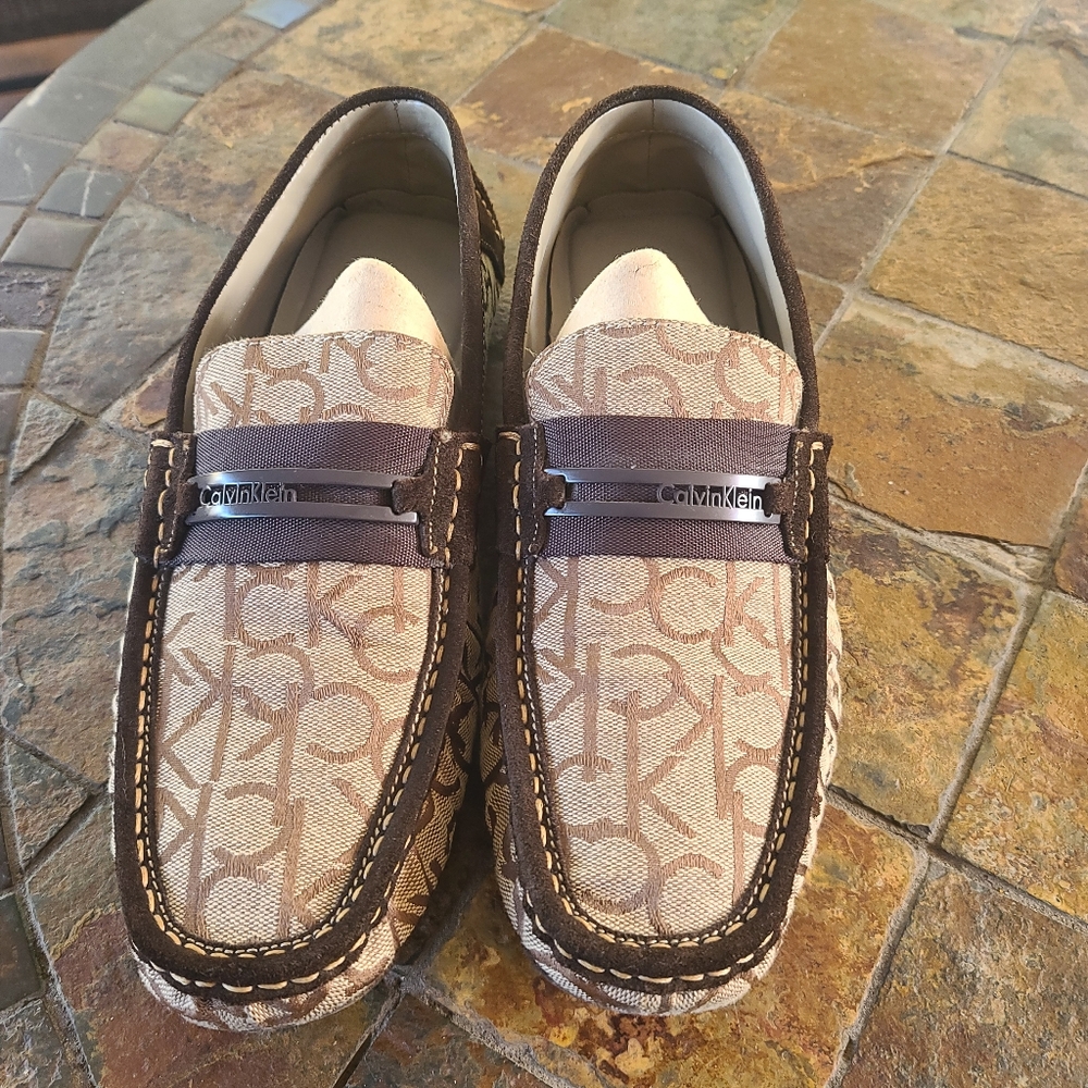 Calvin Klein men shoes slippers loafers 7200123  Size US11